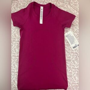 Pink lululemon shirt size 2
